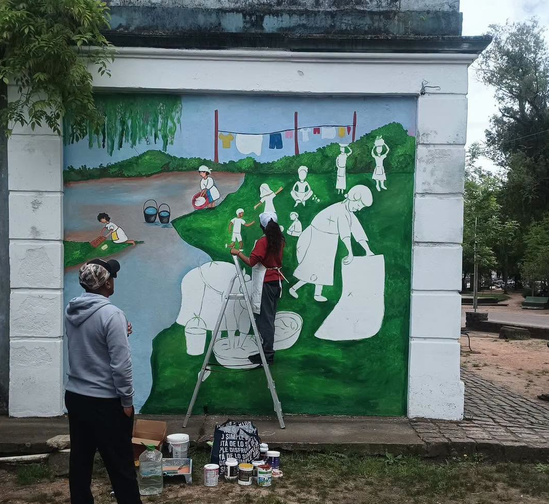Las piletas del Parque Zorrilla son el primer lugar del interior donde el Ministerio de Desarrollo Social reconoce como Sitio de la Memoria Afrodescendiente